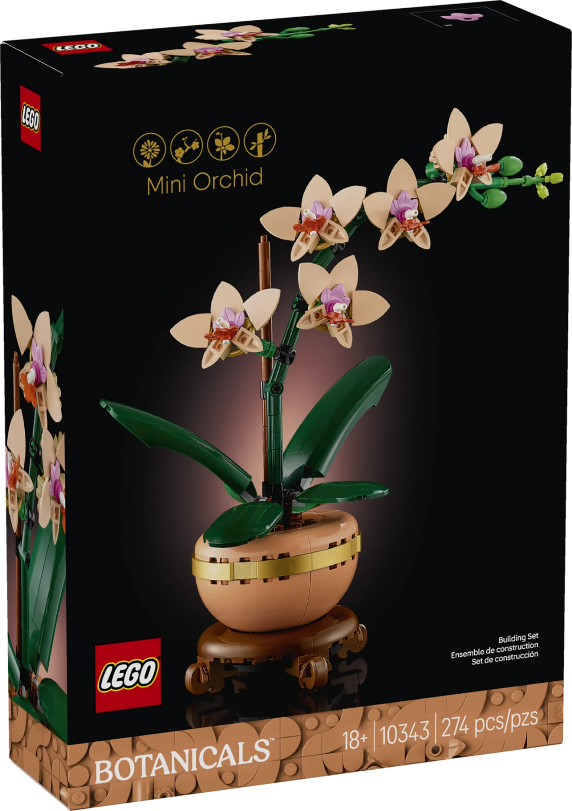 LEGO 10343 Mini Orchid