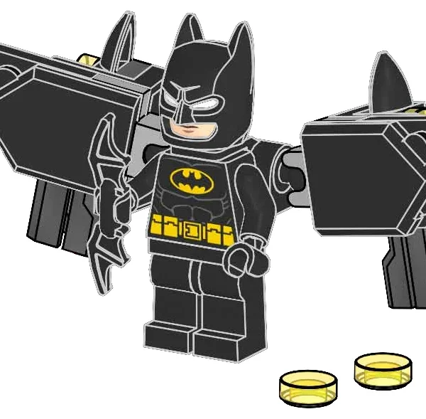 LEGO 212503 Batman with Jetpack Magazine Gift