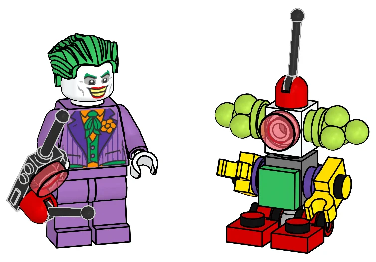 LEGO 212505 Joker with Robot Magazine Gift