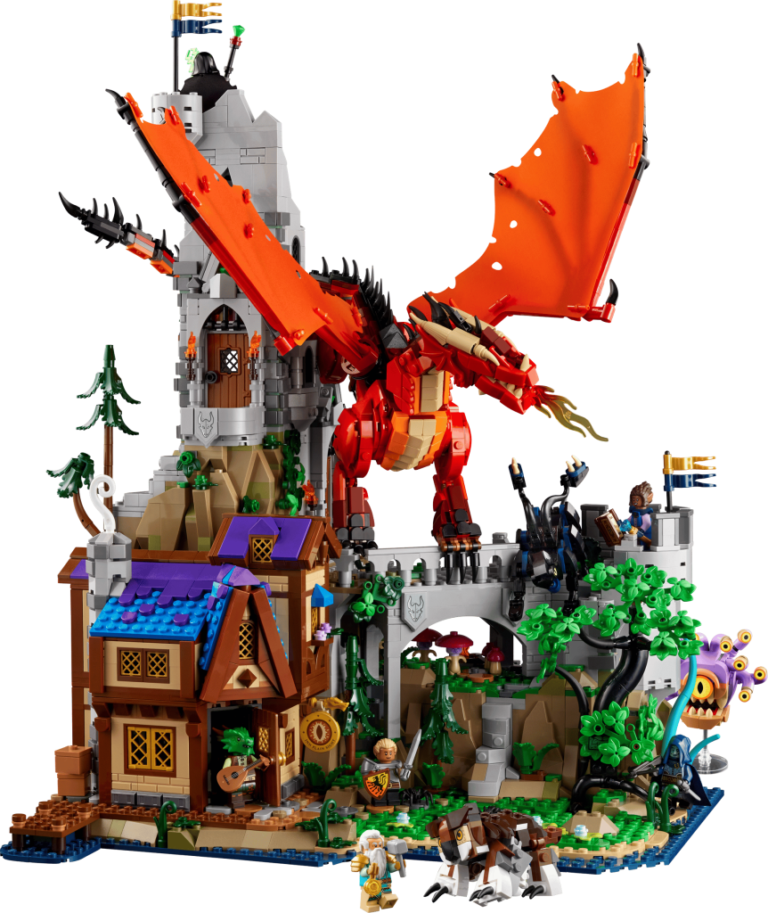 LEGO Ideas 21348 Dungeons & Dragons: Red Dragon’s Tale