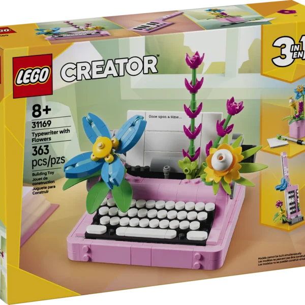 LEGO 31169 Typewriter with Flowers