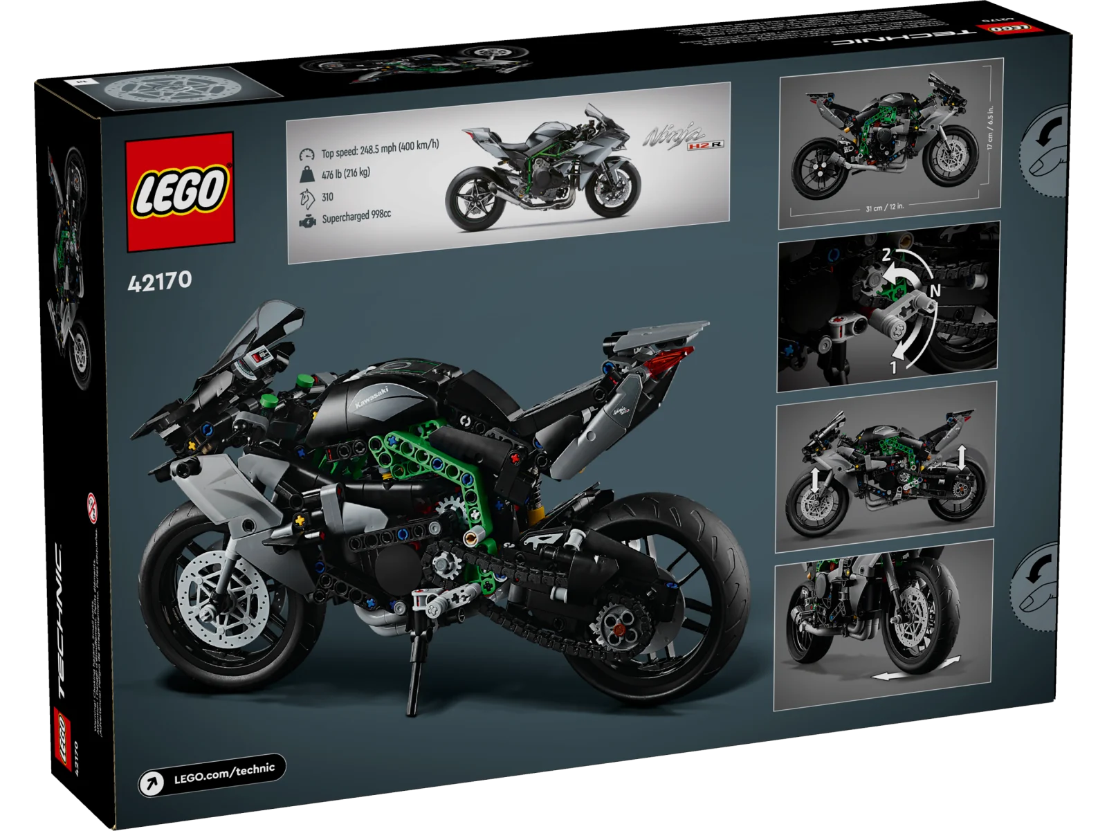 LEGO 42170 Kawasaki Ninja H2R - Зображення 2
