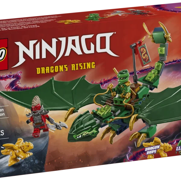 LEGO 71829 Lloyd’s Green Forest Dragon