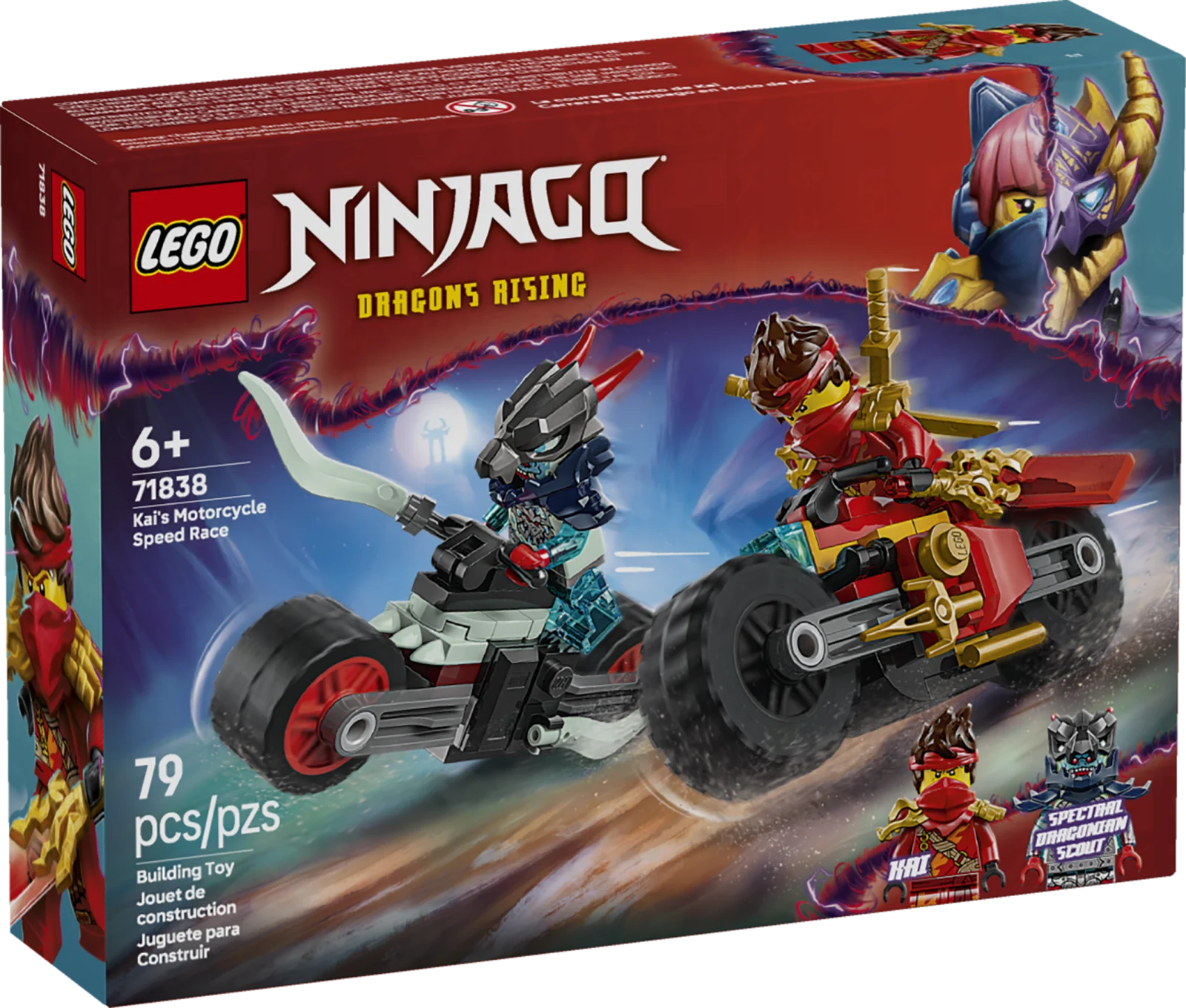 LEGO 71838 Kai’s Motorcycle Speed Race
