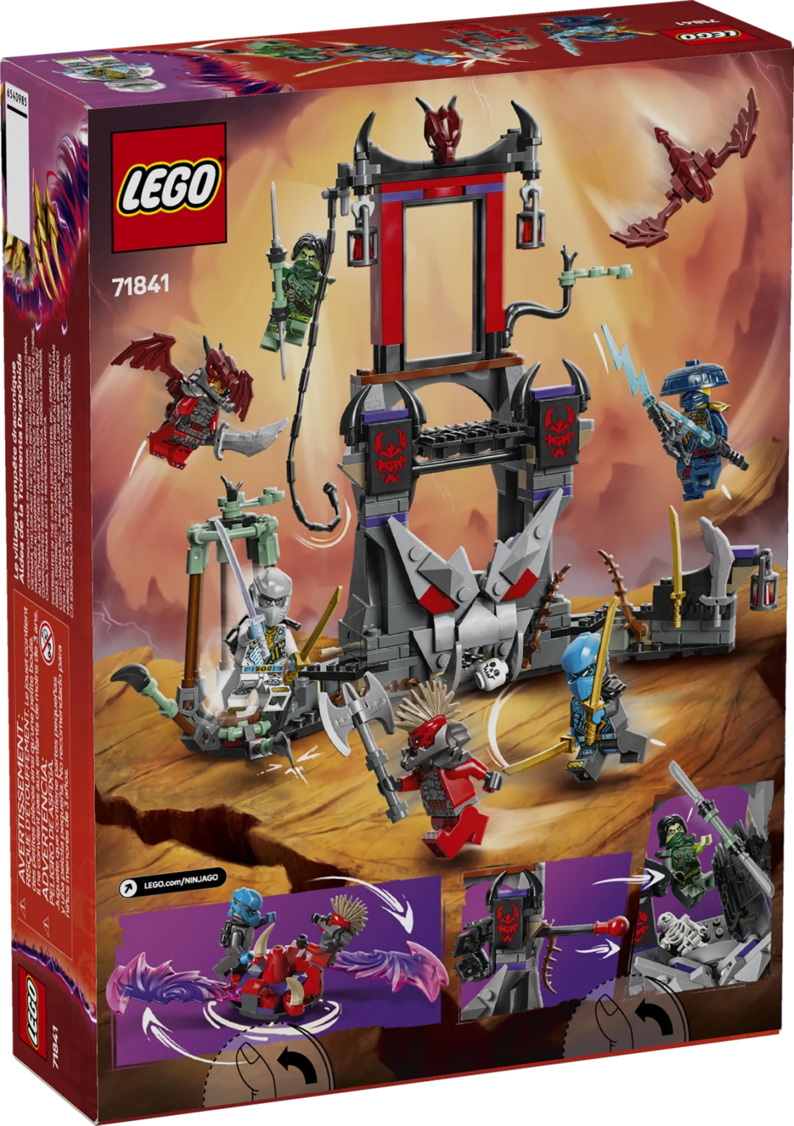 LEGO 71841 Dragonian Storm Village - Зображення 2