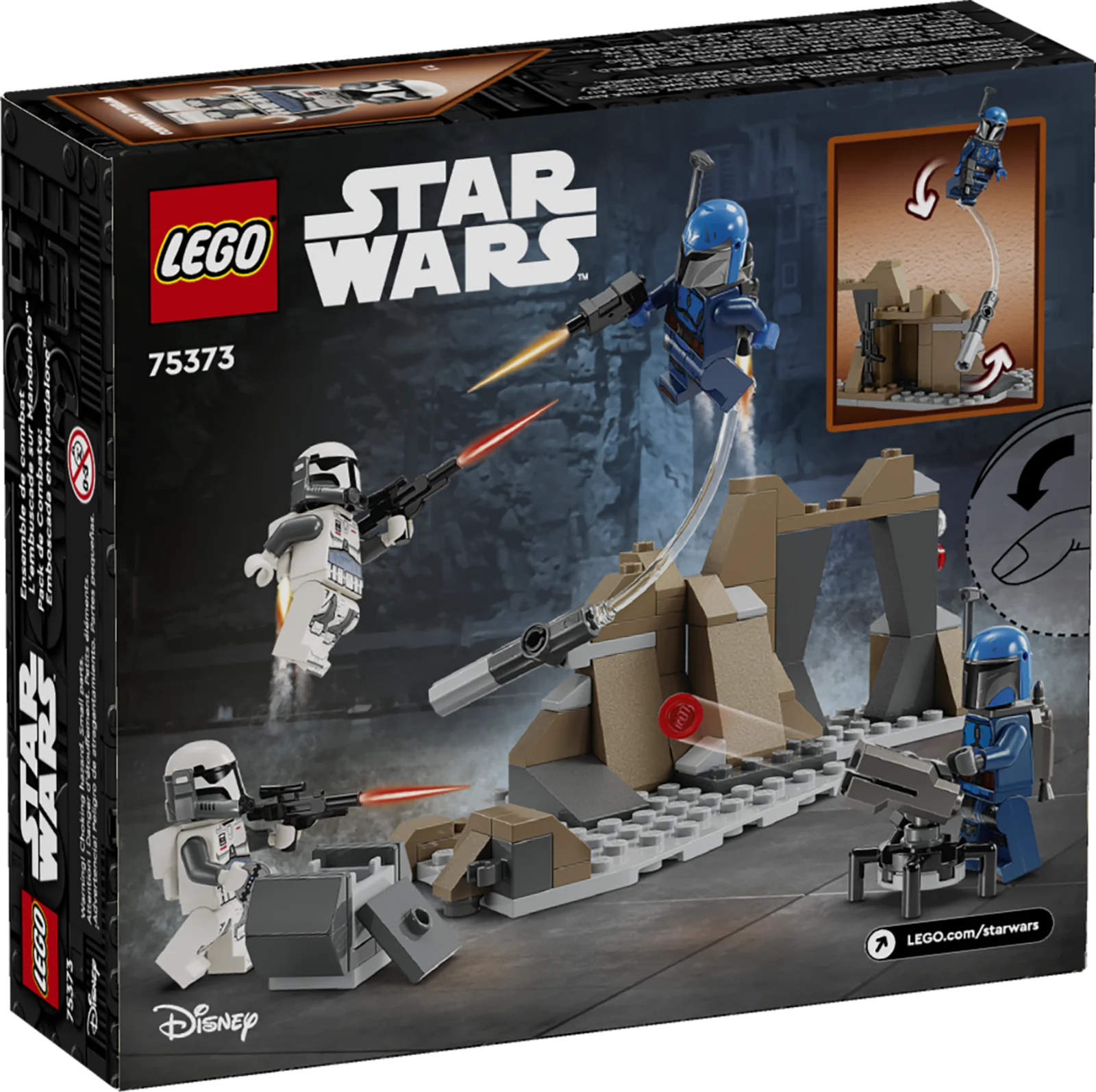 LEGO 75373 Ambush on Mandalore Battle Pack - Зображення 2