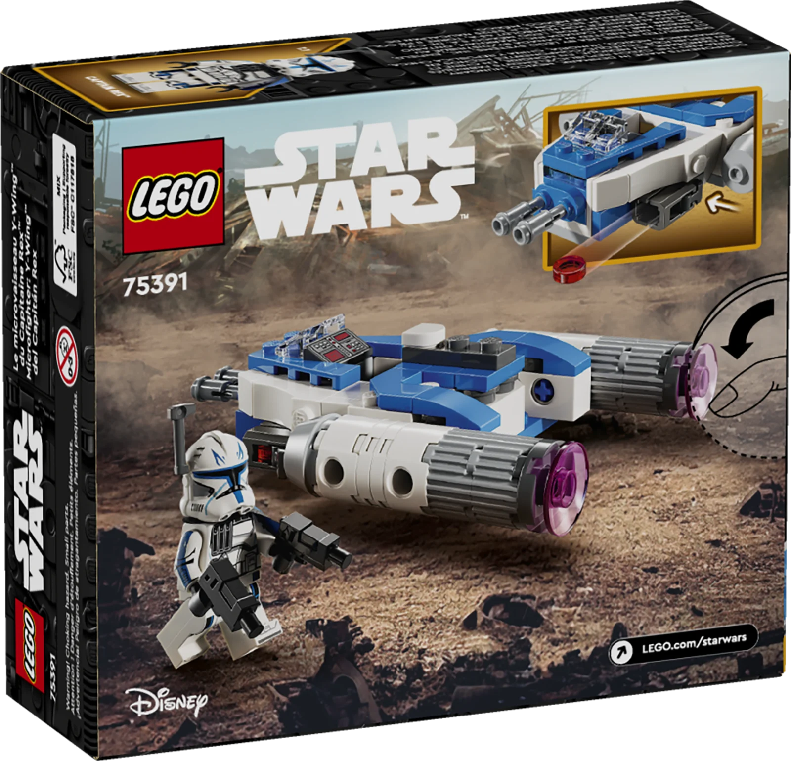 LEGO 75391 Captain Rex Y-Wing Microfighter - Зображення 2