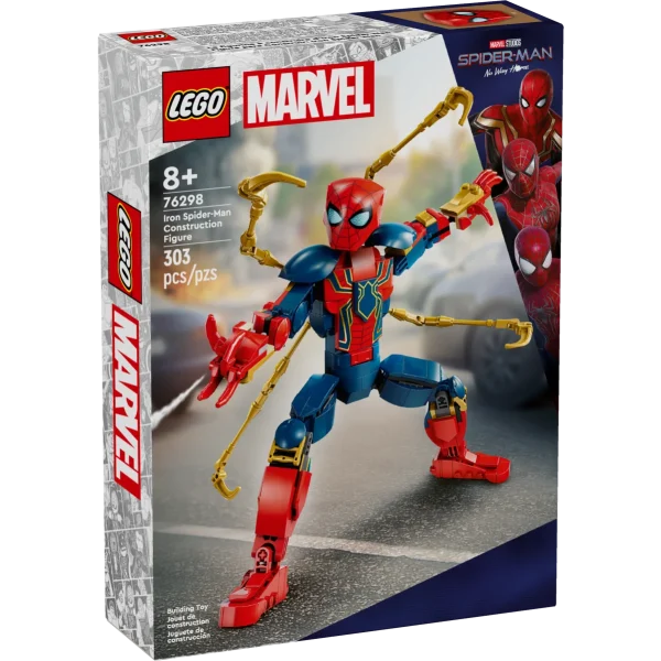 LEGO 76298 Iron Spider-Man Construction Figure