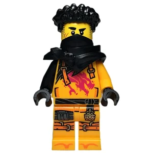 Arin, Black Shoulder Armor and Mask, Hair — LEGO 30700 Arin vs. Dragonian Battle