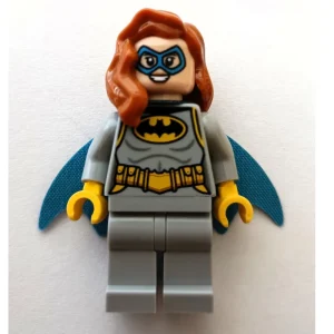 Batgirl, Light Bluish Gray Suit, Blue Eyemask — LEGO 212506 Batgirl Magazine Gift