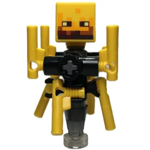 Blaze, Trans-Black Cone Stand — LEGO 21266 The Nether Lava Battle