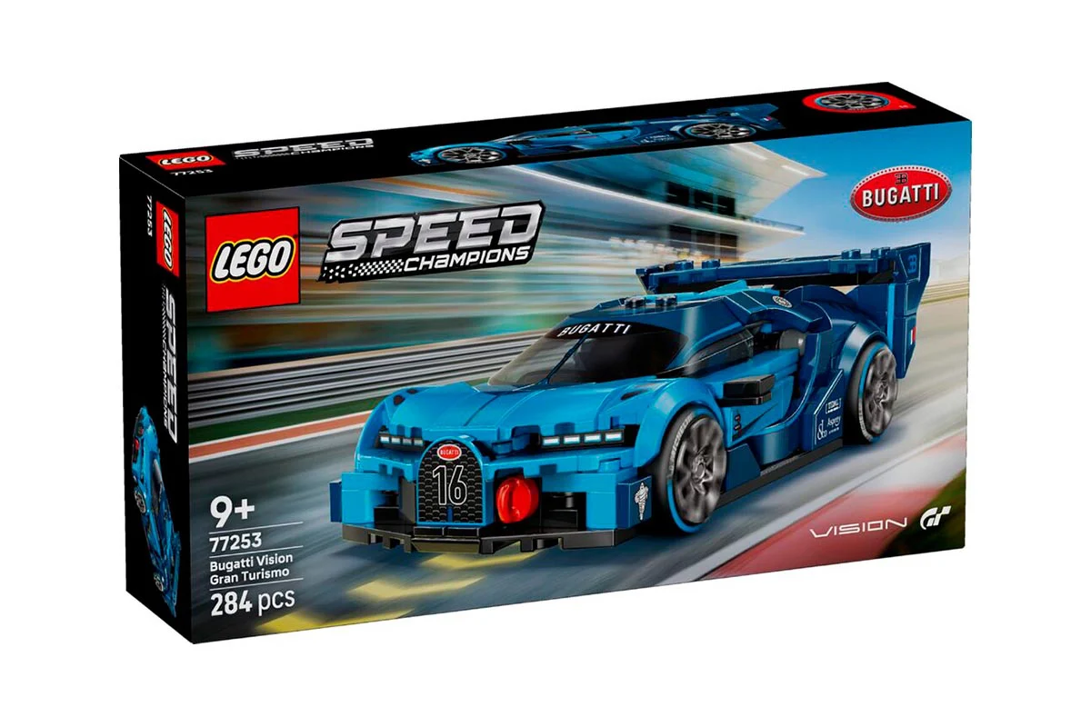 Огляд LEGO 77253 Bugatti Vision Gran Turismo: цифровий суперкар у форматі цеглинок