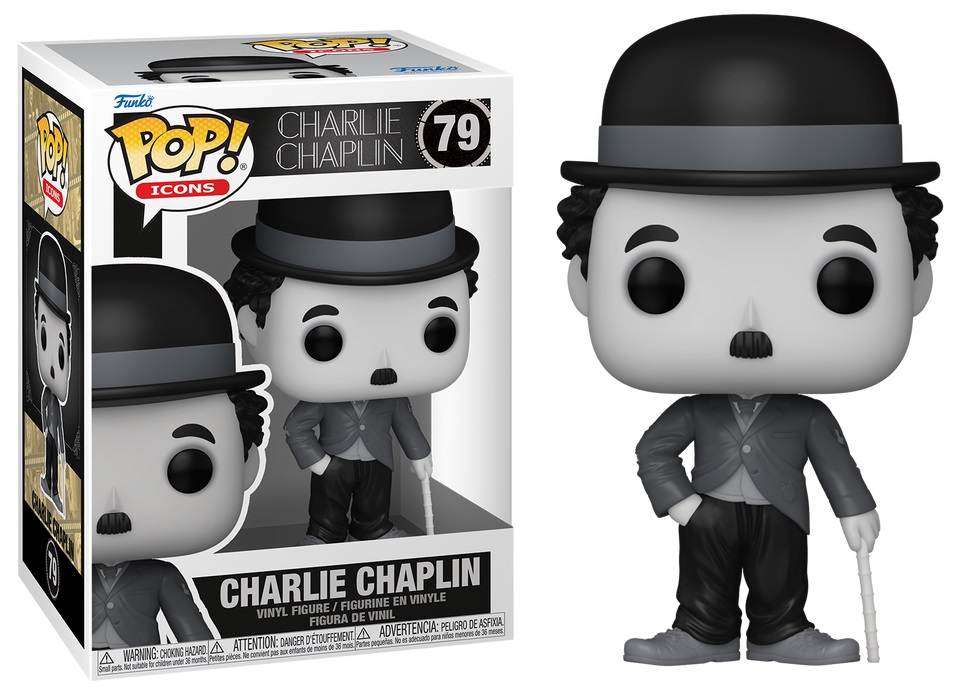 Funko Pop Icons Charlie Chaplin 79
