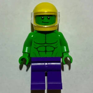 Hulk, Minifig, Yellow Helmet — LEGO 76312 Hulk Truck vs Thanos