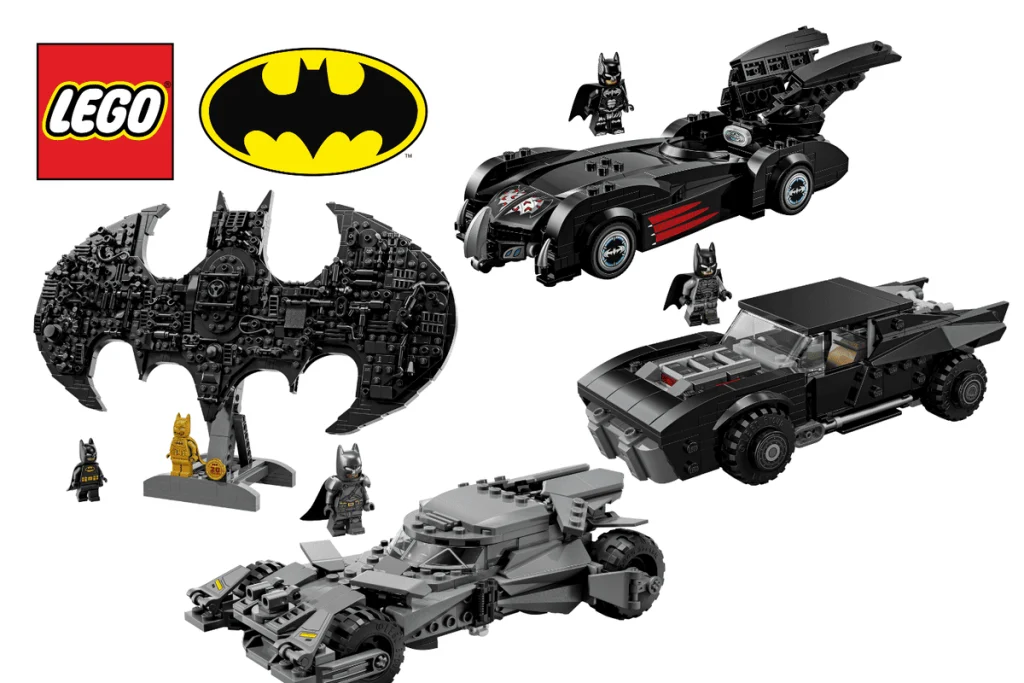 Бетмобілі LEGO DC 2026: еволюція дизайну та крок до дорослої аудиторії