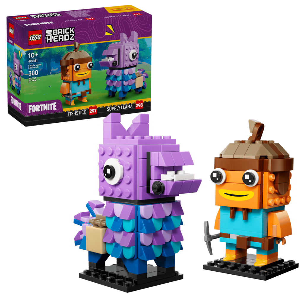 40881 Supply Llama & Fishstick Figures