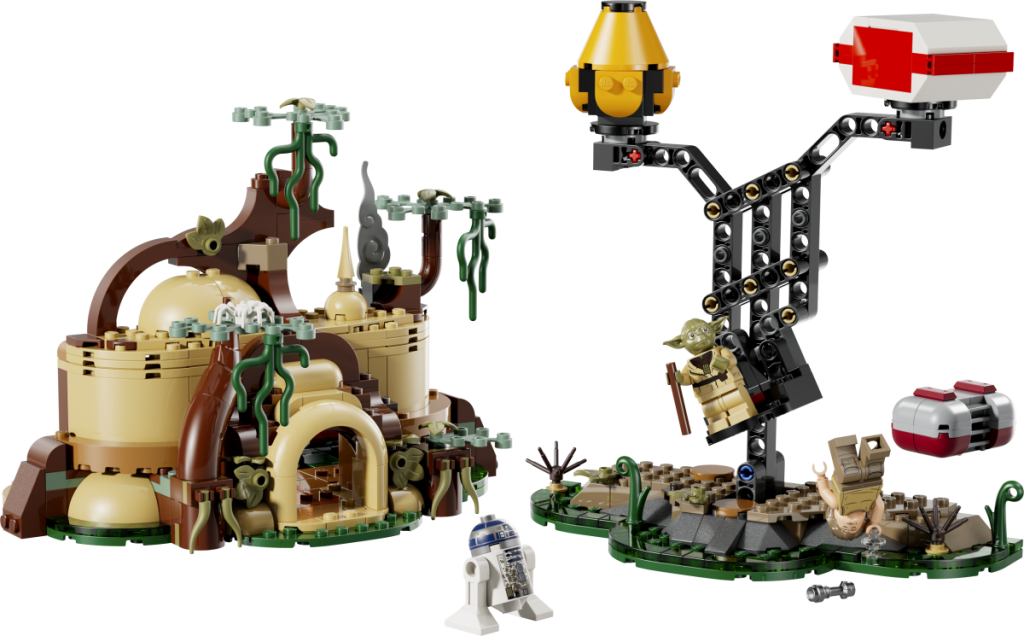 75422 Хатина Йоди та тренування джедаїв/Yoda's Hut and Jedi Training 1