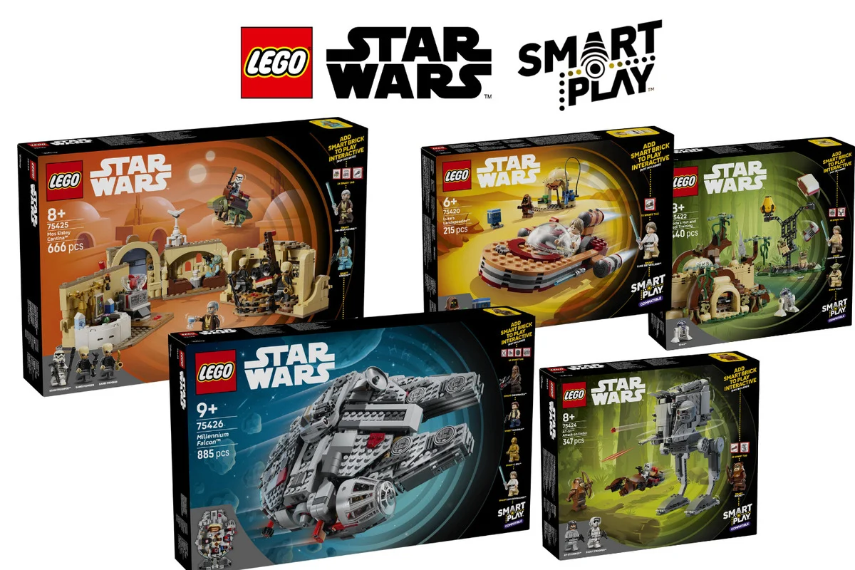 LEGO SMART Play Star Wars 2026: ще п’ять наборів без Smart Brick, але з інтерактивними можливостями