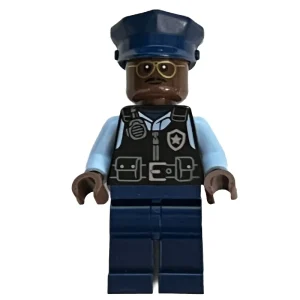 Officer Jefferson — LEGO 76311 Miles Morales vs The Spot