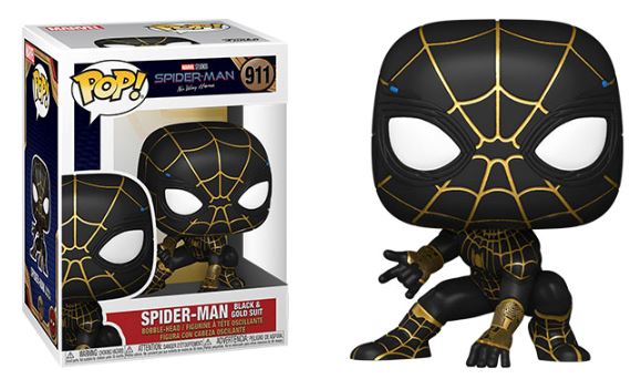 Pop! Spider-Man Black & Gold Suit (911)