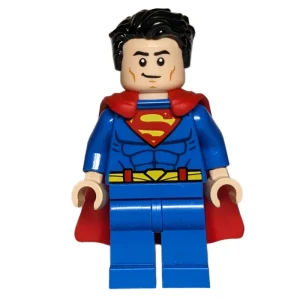 Superman, Plain Legs, Rubber Cape — LEGO 212504 Superman Magazine Gift
