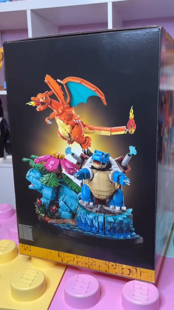 72153 LEGO Pokémon: Venusaur, Charizard, and Blastoise 1
