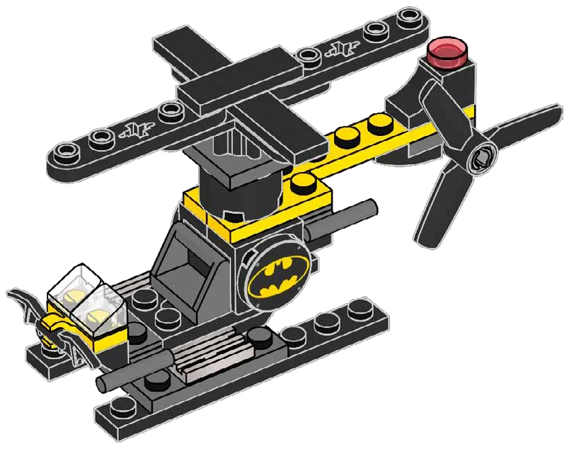 LEGO 212502 Batcopter Magazine Gift