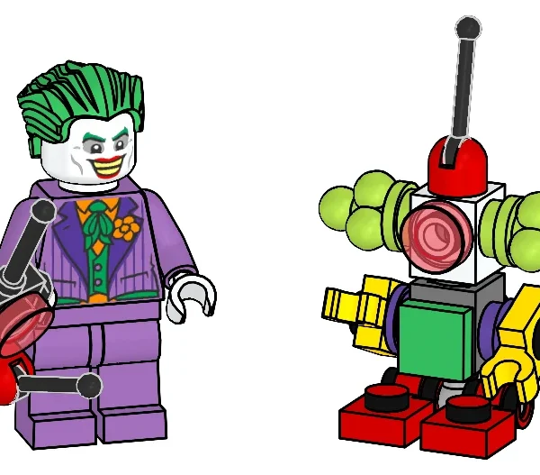 LEGO 212505 Joker with Robot Magazine Gift