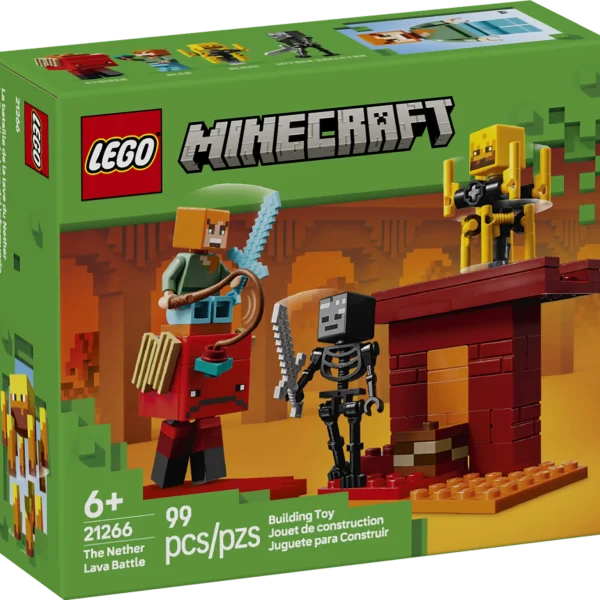 LEGO 21266 The Nether Lava Battle