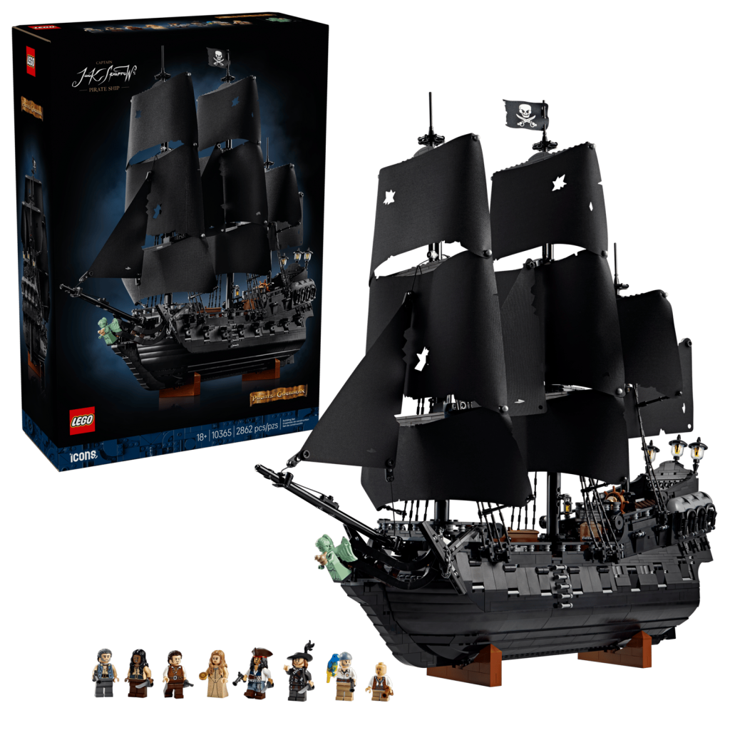 LEGO Icons Pirate Ship of Captain Jack Sparrow 10365