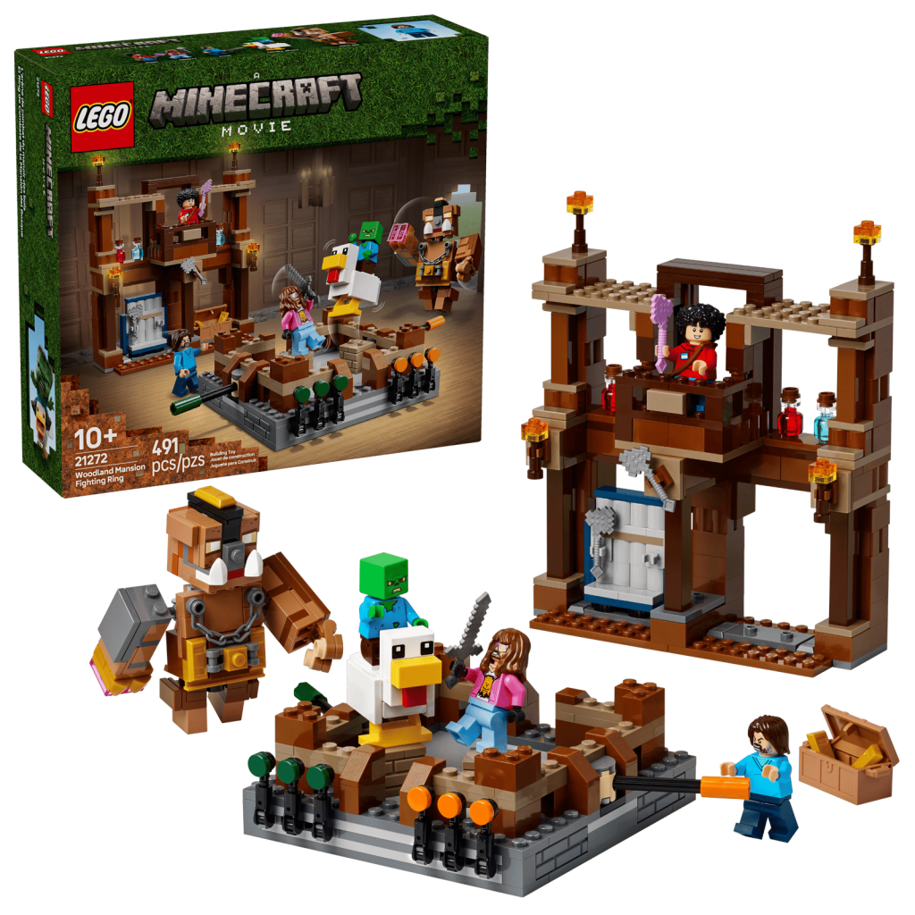 LEGO Minecraft 21272 The Woodland Mansion Fighting Ring