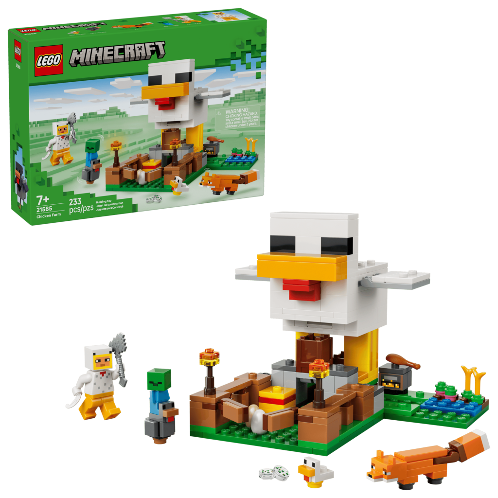 LEGO Minecraft 21585 The Chicken Farm