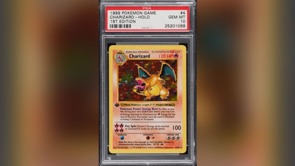 Charizard Base Set 1st Edition (Shadowless)