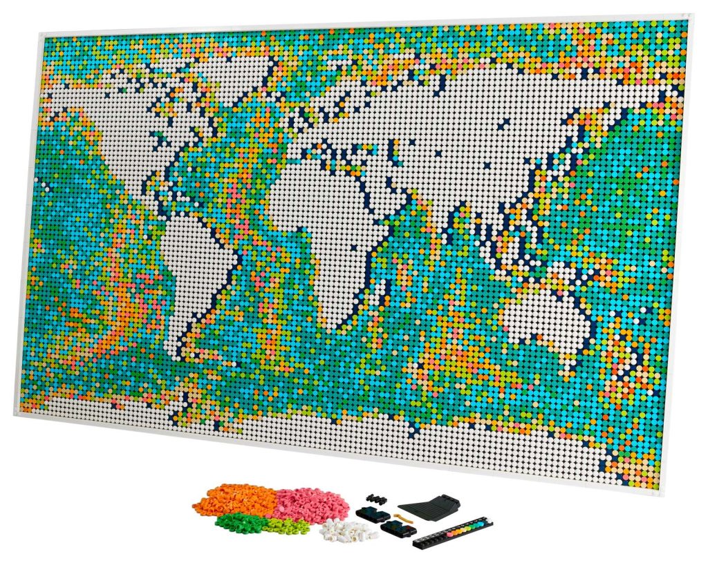 LEGO Art World Map 31203