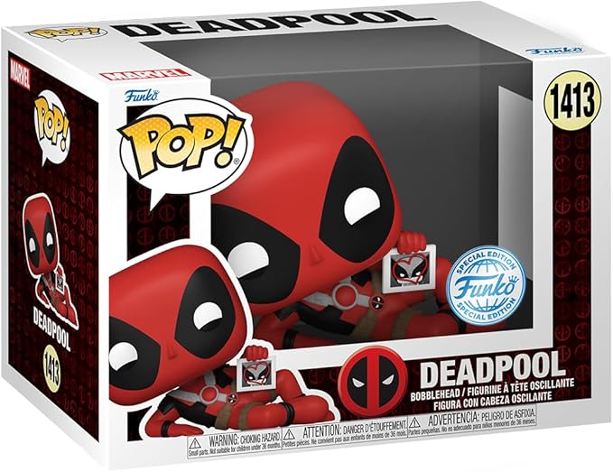 Funko Pop! Marvel #1413 Deadpool Hearts Wolverine (EE Exclusive)