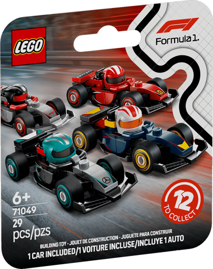 LEGO 71049 Collectible Formula 1 Race Cars