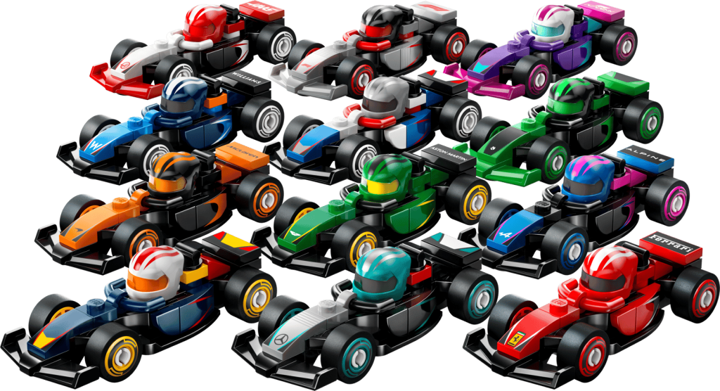 LEGO 71049 Collectible Formula 1 Race Cars (2)