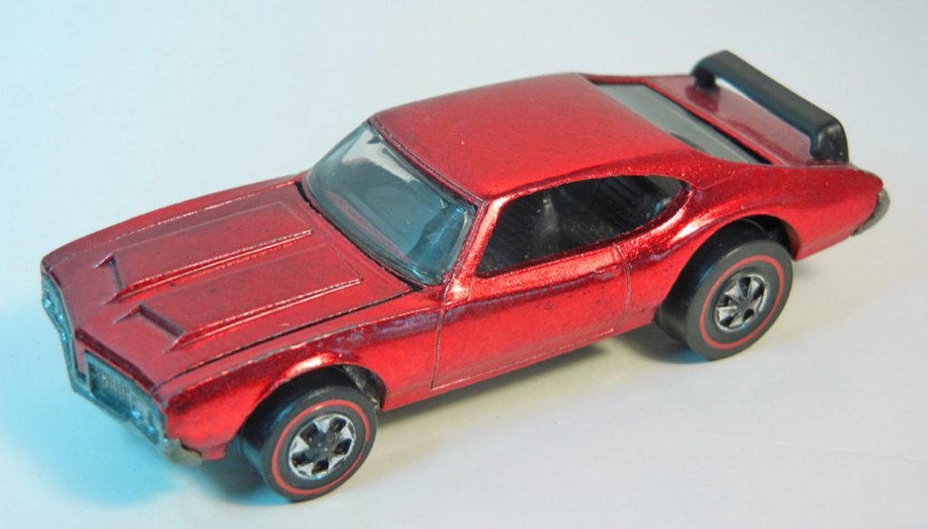 1971 Red Olds 442 with Black Interior