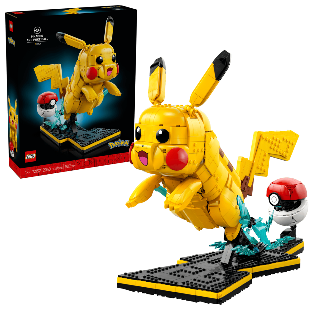 LEGO Pokémon Pikachu and Poké Ball 72152