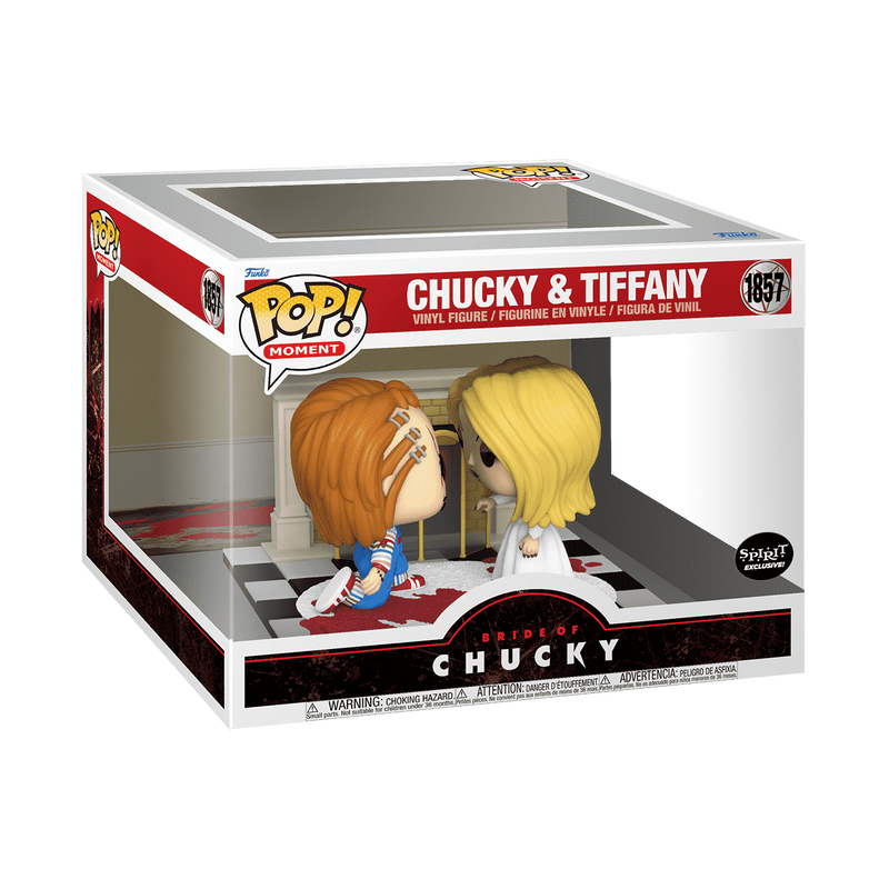 Funko Pop! Moment #1857 Chucky & Tiffany Bride of Chucky