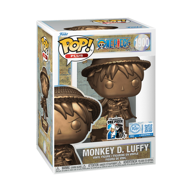 the Gold Luffy SDCC #1900