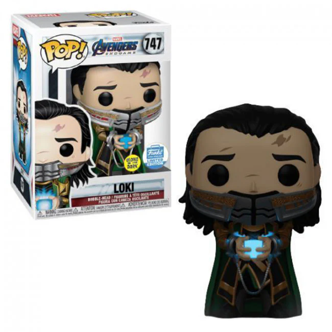 Funko Pop Glow-in-the-Dark Loki #747