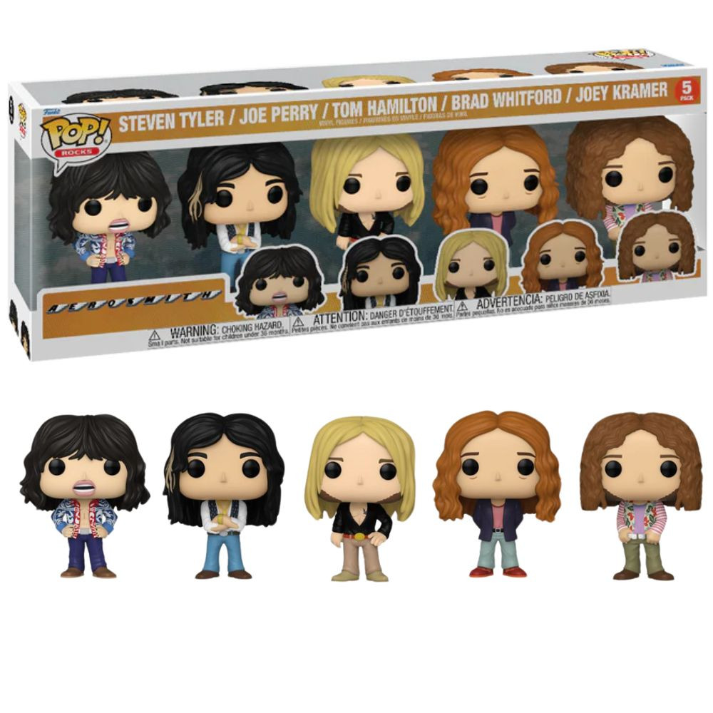 Funko Pop Aerosmith: Aerosmith 5-Pack