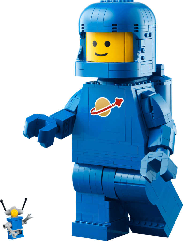 LEGO 40921 Up-Scaled Blue Astronaut Minifigure