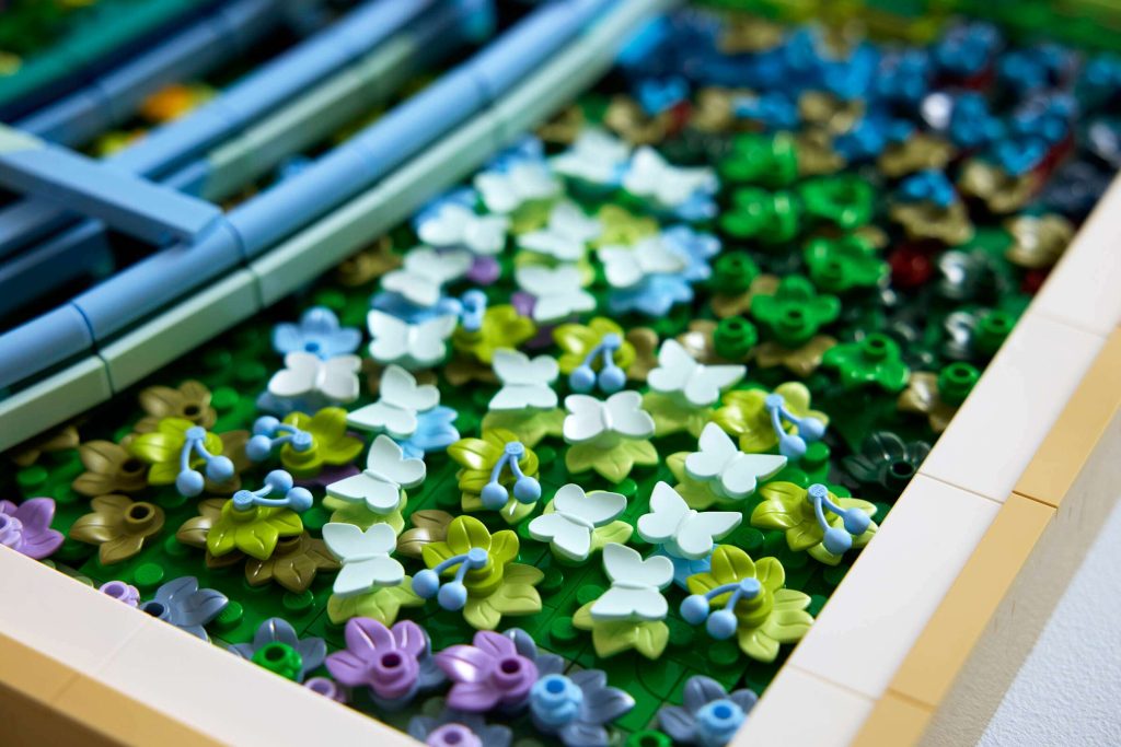 LEGO Art 31220 Claude Monet – Bridge over a Pond of Water Lilies 3