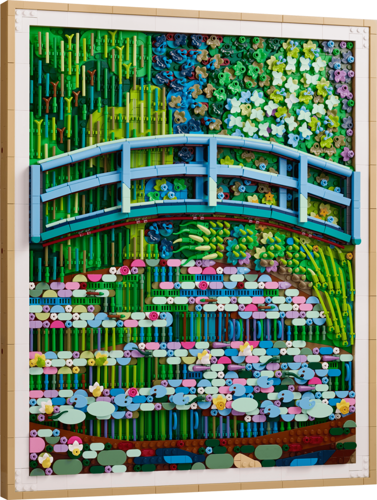 LEGO Art 31220 Claude Monet – Bridge over a Pond of Water Lilies