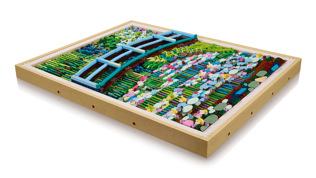LEGO Art розповів, як створював набір Claude Monet – Bridge over a Pond of Water Lilies (2)