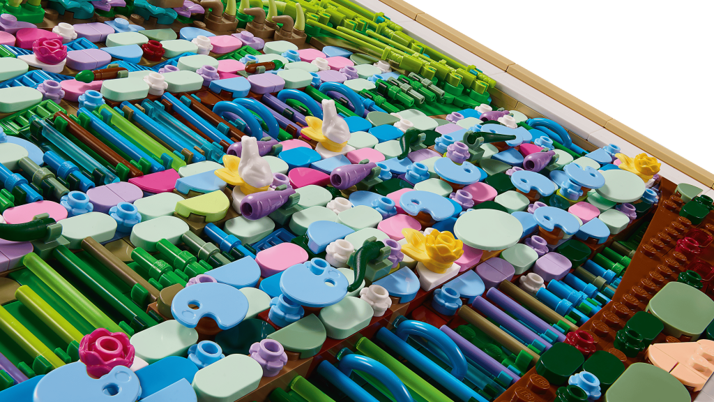 LEGO Art розповів, як створював набір Claude Monet – Bridge over a Pond of Water Lilies (3)