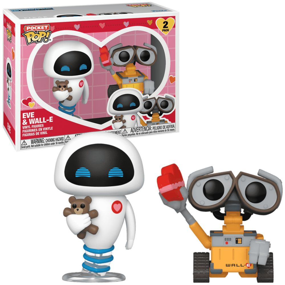 Wall-E & Eve (2-Pack)