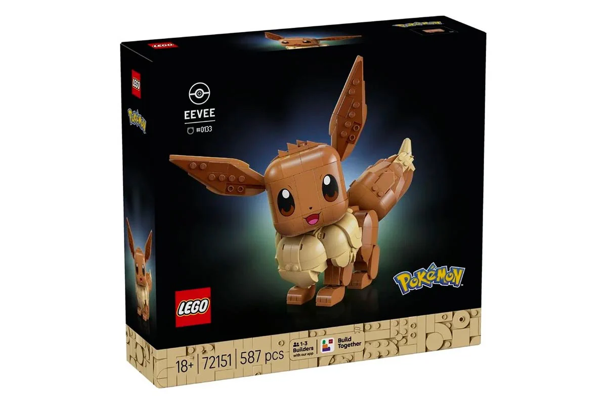 LEGO Pokémon 2026: огляд на LEGO 72151 Eevee
